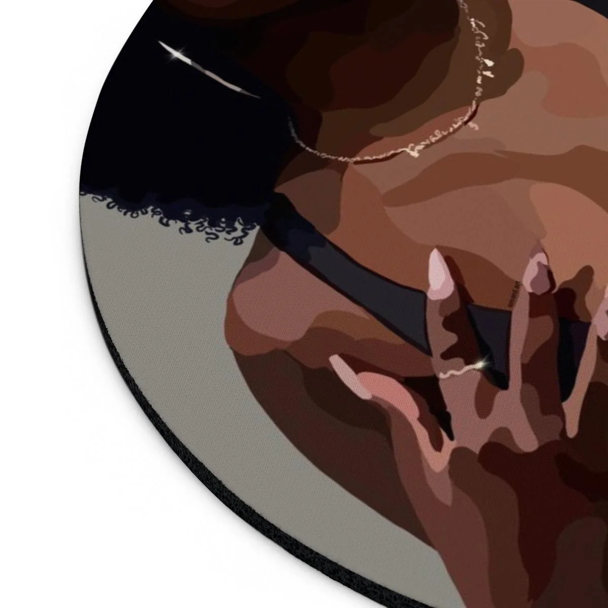 A Black woman Mouse Pad - Image 5