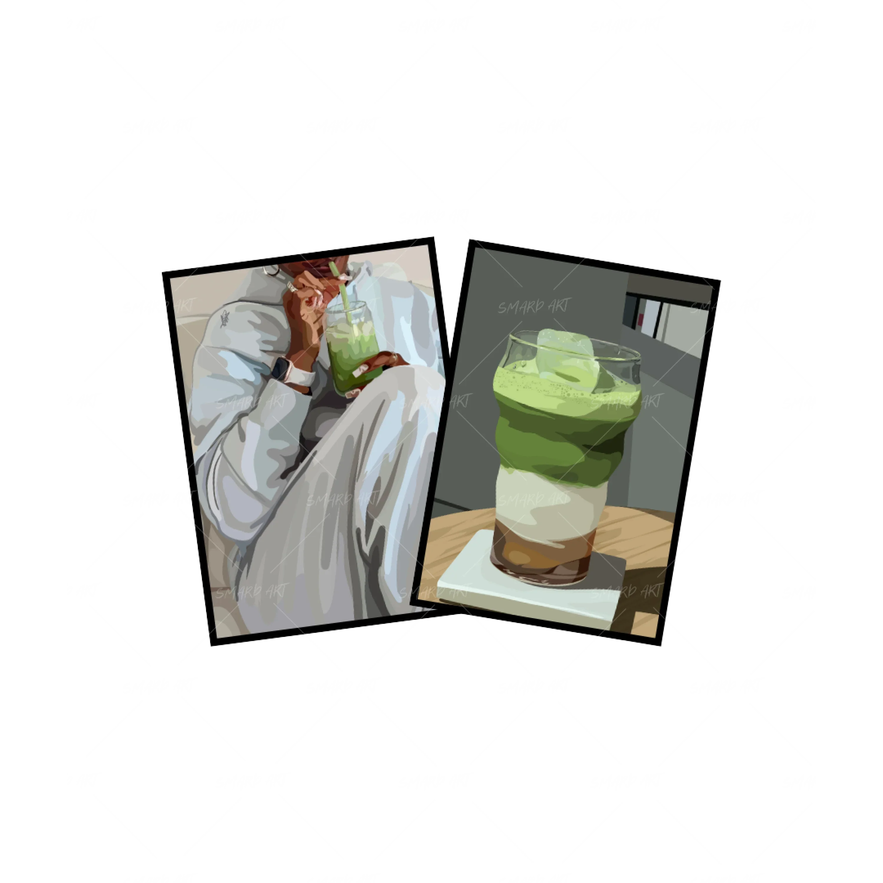Art Print Bundle : Matcha Lover + Matcha Me - Image 2