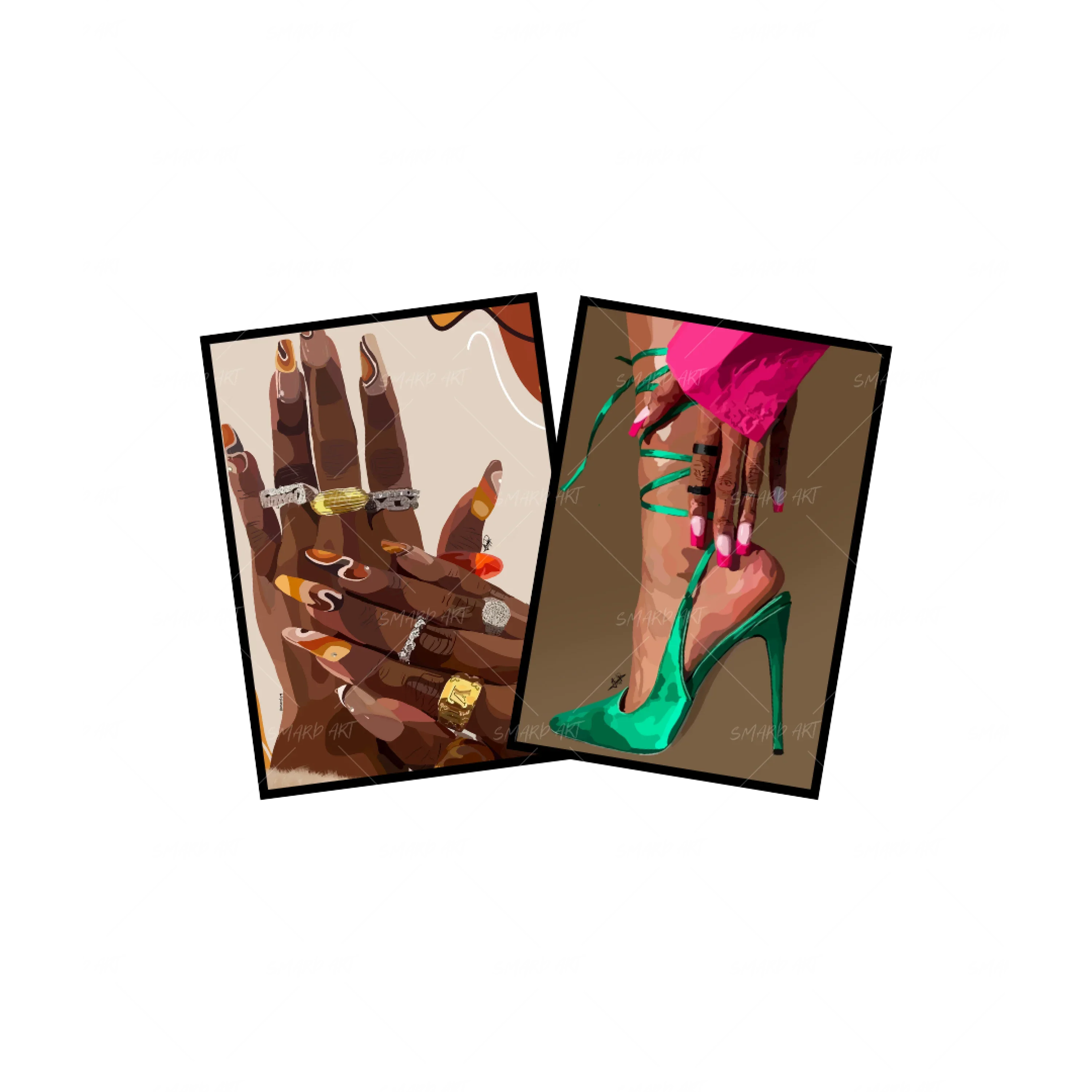 Art Print Bundle : Nails Done II + Sophisticated - Image 2