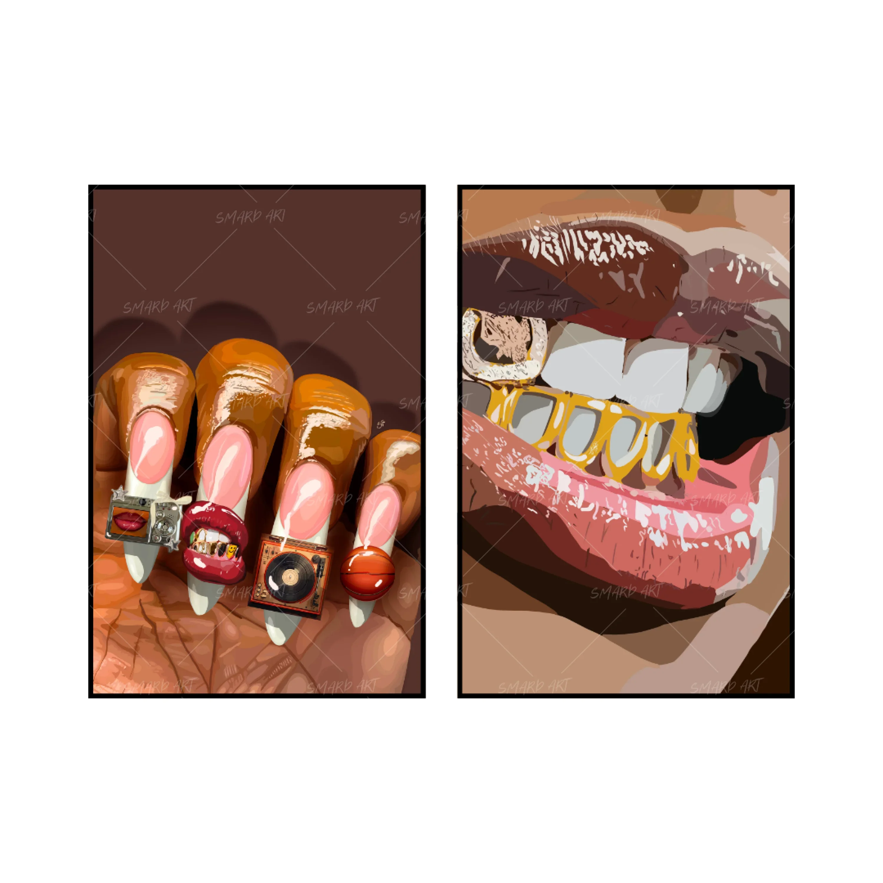 Art Print Bundle : Digitized + GrillZz II