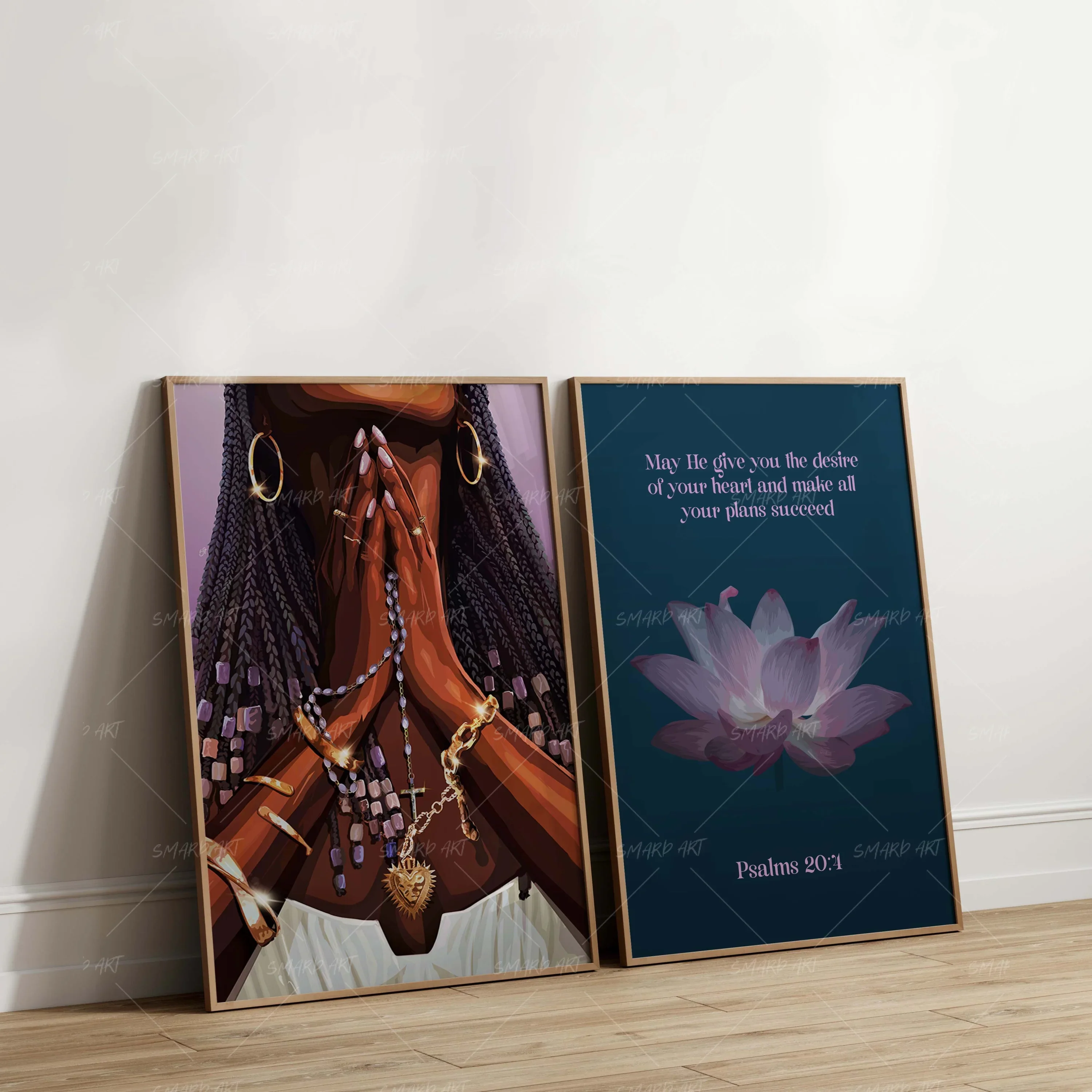 Art Print Bundle : Faith's Embrace + Psalms 20:4 - Image 2