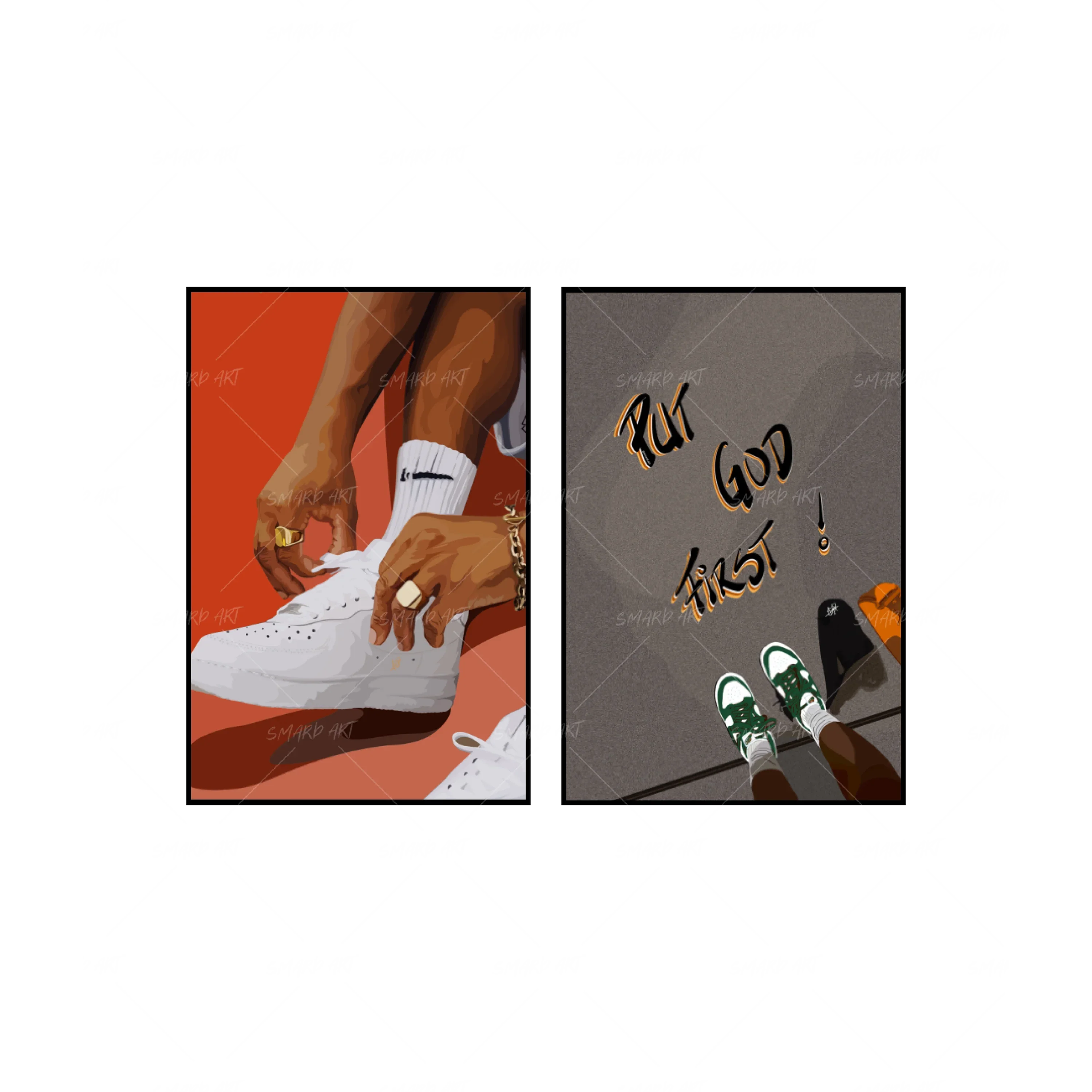 Art Print Bundle : Fly + Put God First