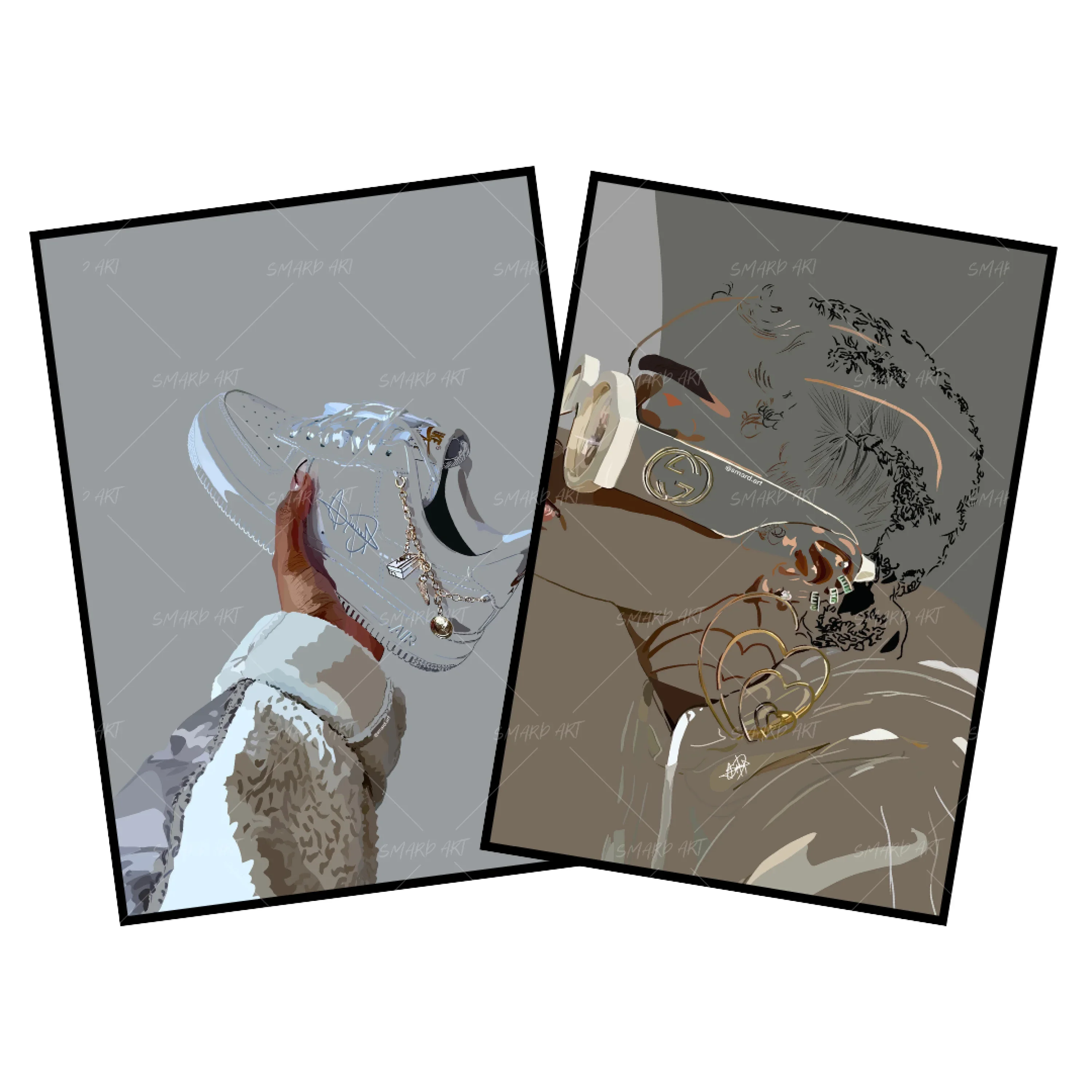 Art Print Bundle : New Air F + Heat & Cold The WIP - Image 2