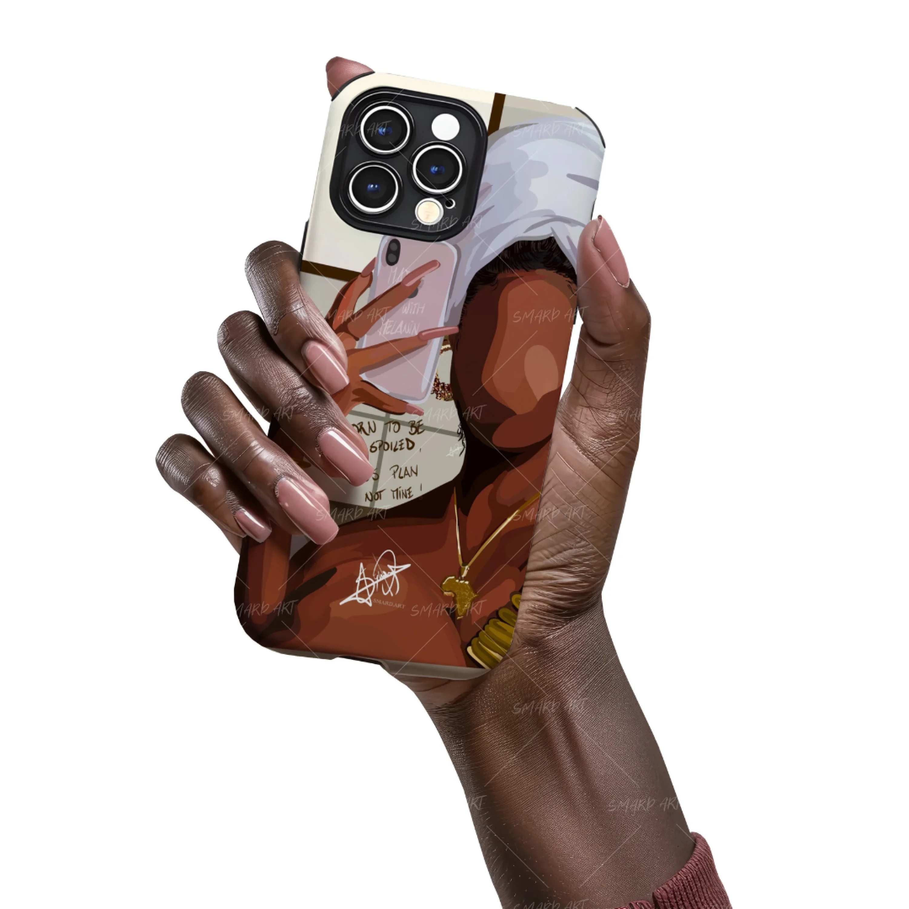 Born To Be Spoiled Phone Case - Image 2