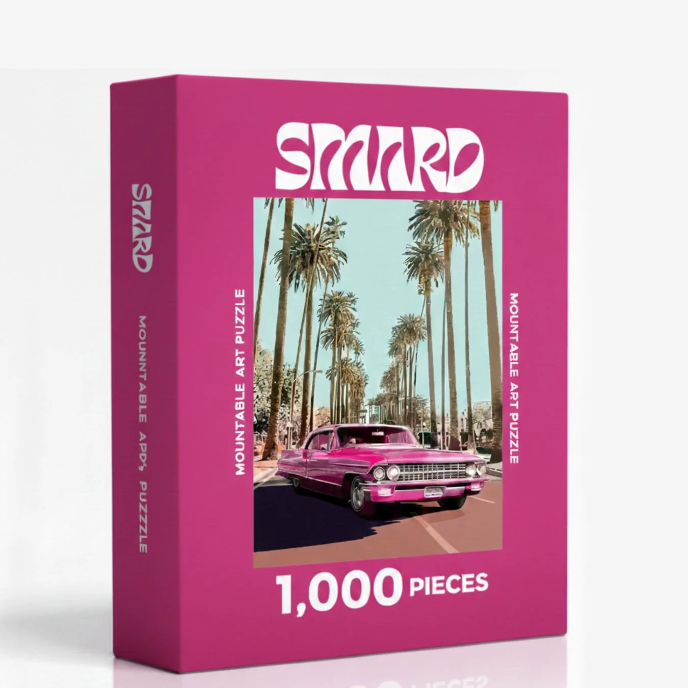 Cali Cruisin' Pink Puzzle