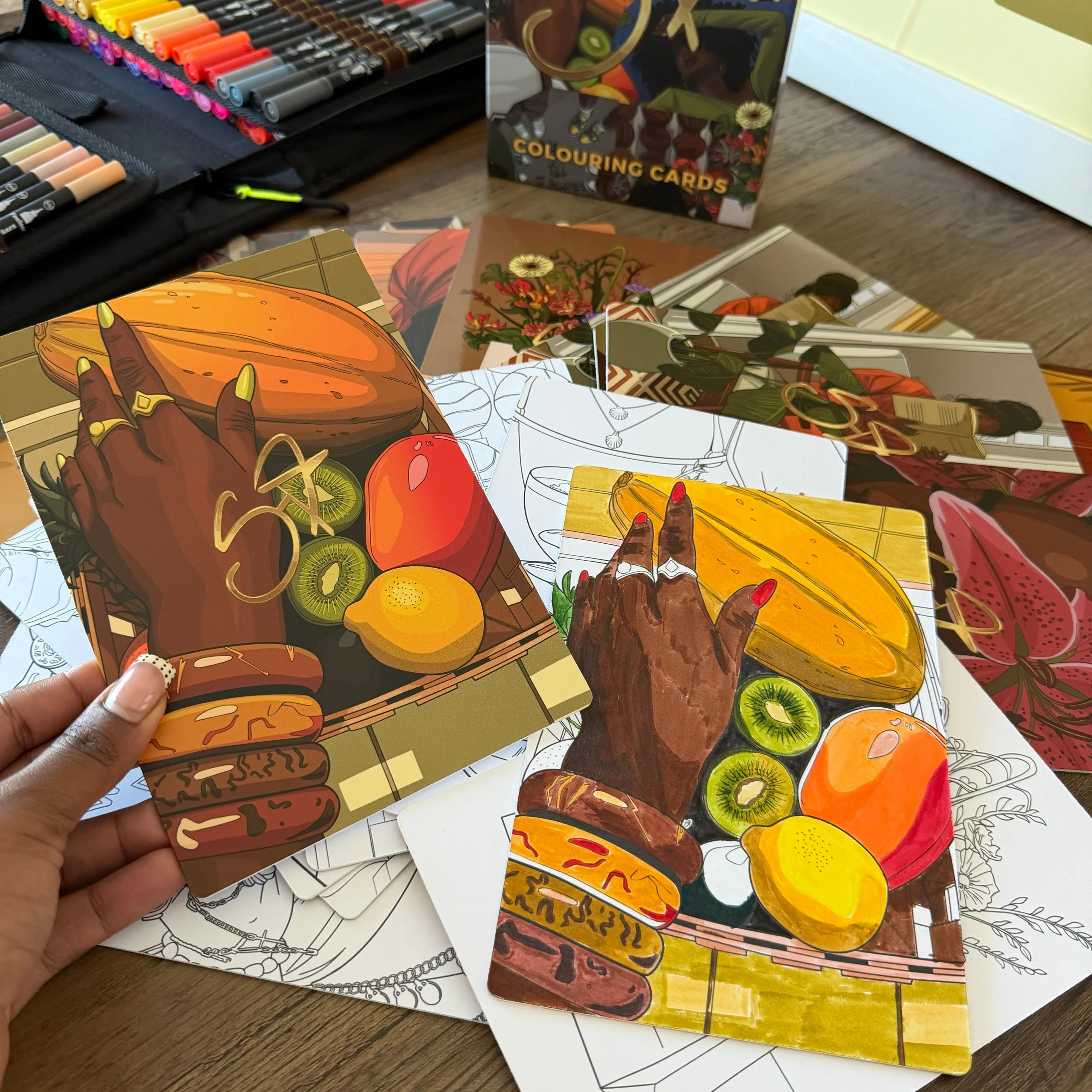 Colouring Cards - Pack of 10 - Image 6