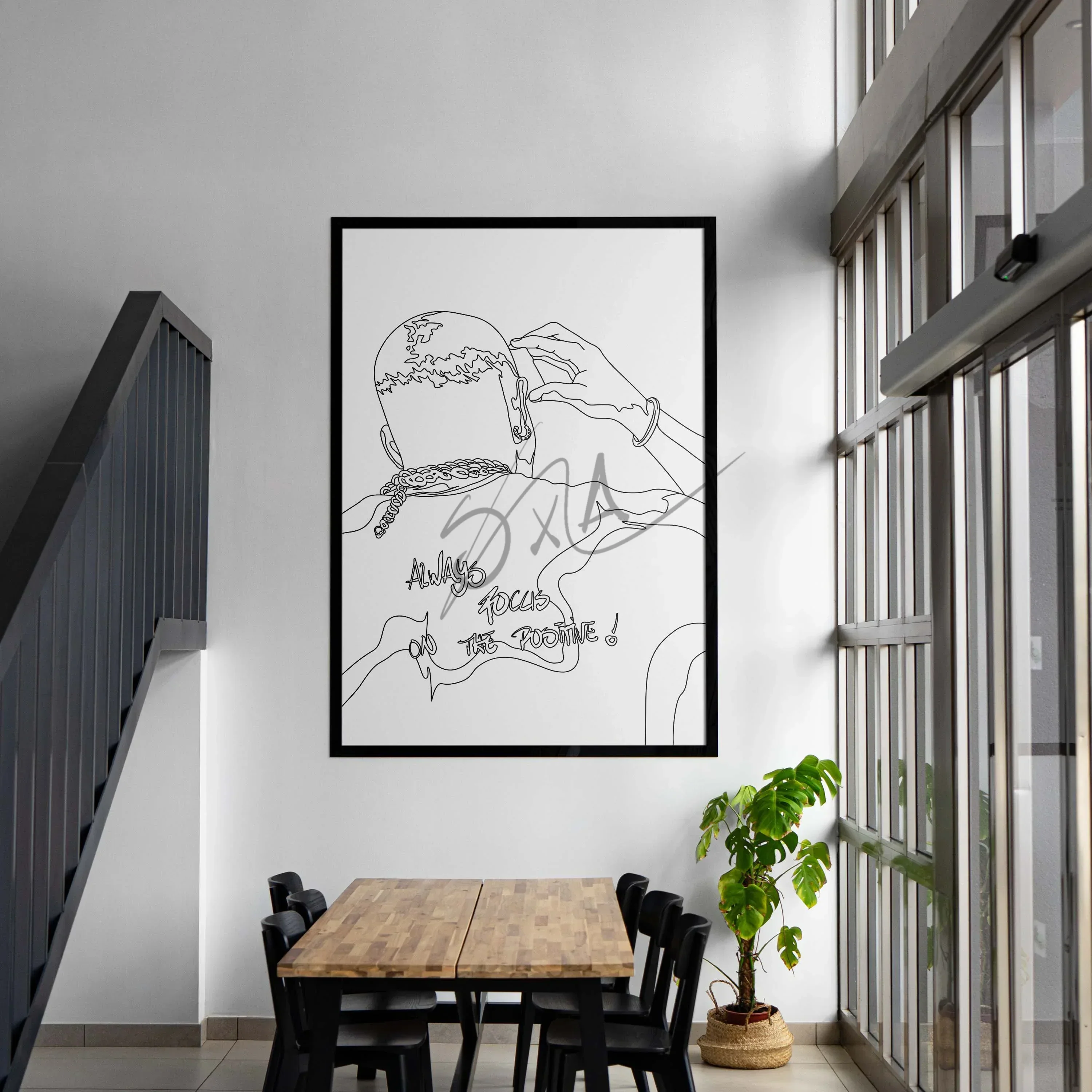 Focus On The Positive Lineart (Smard x Anaya) - Image 2