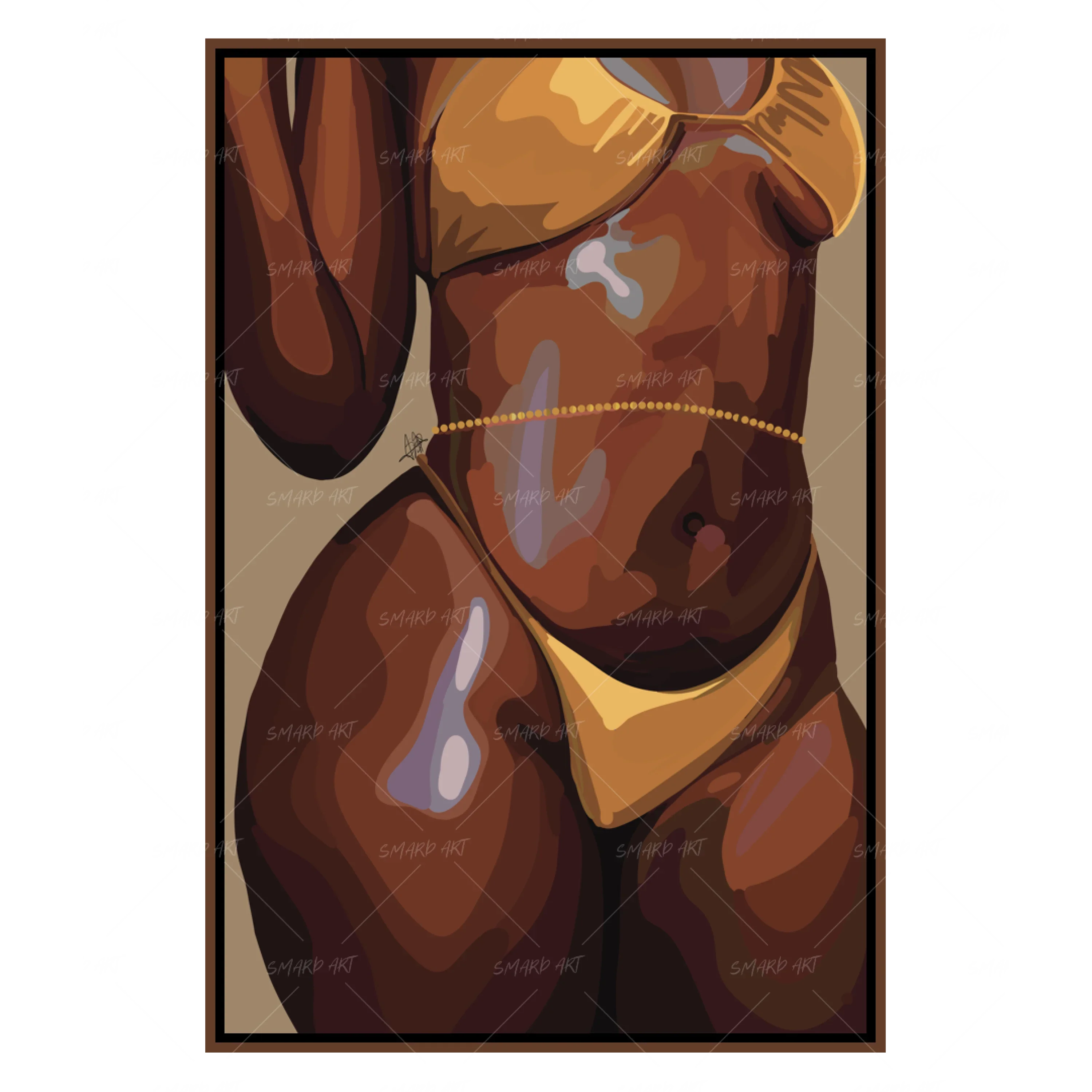 Gold Bikini