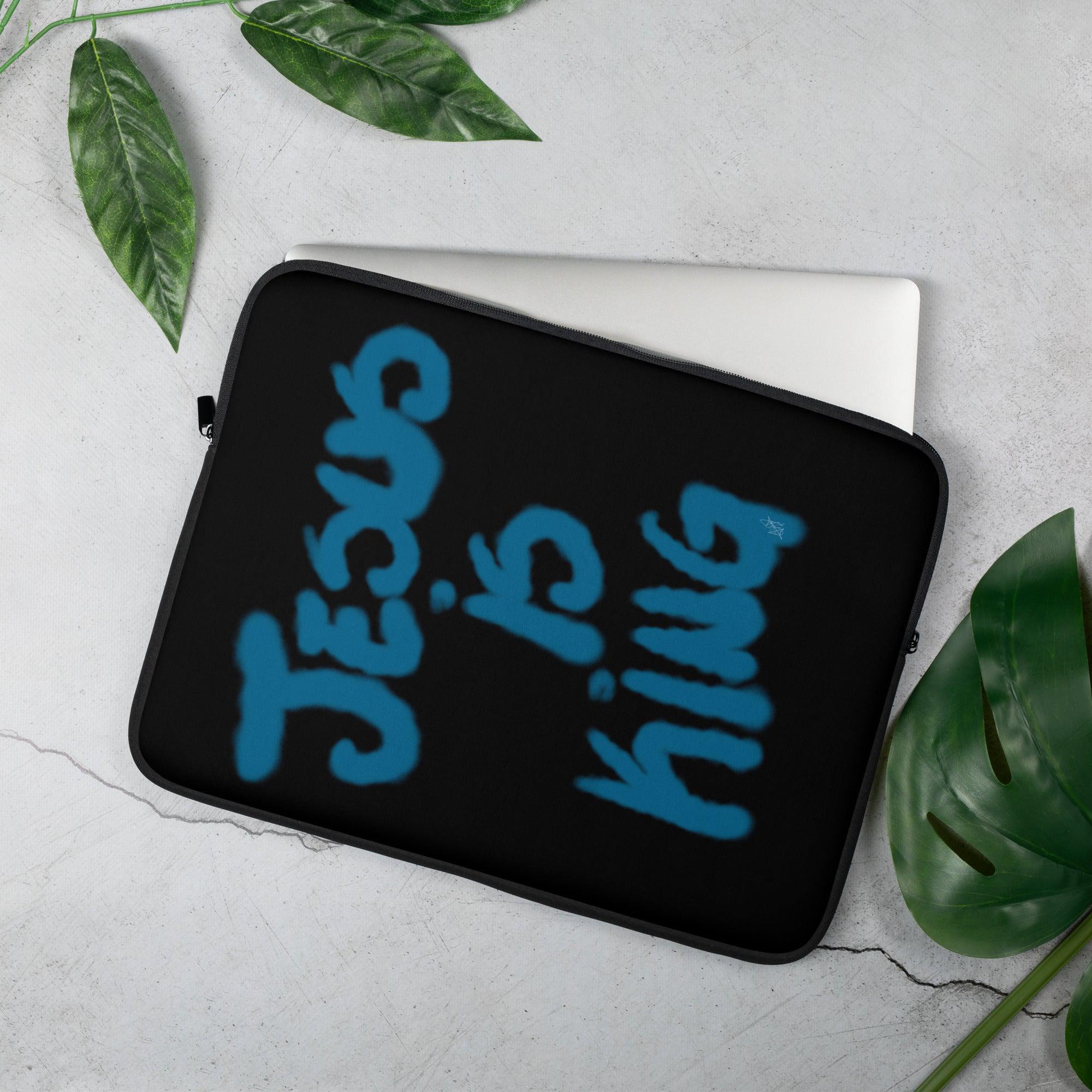 Jesus is King Laptop Sleeve - Image 2