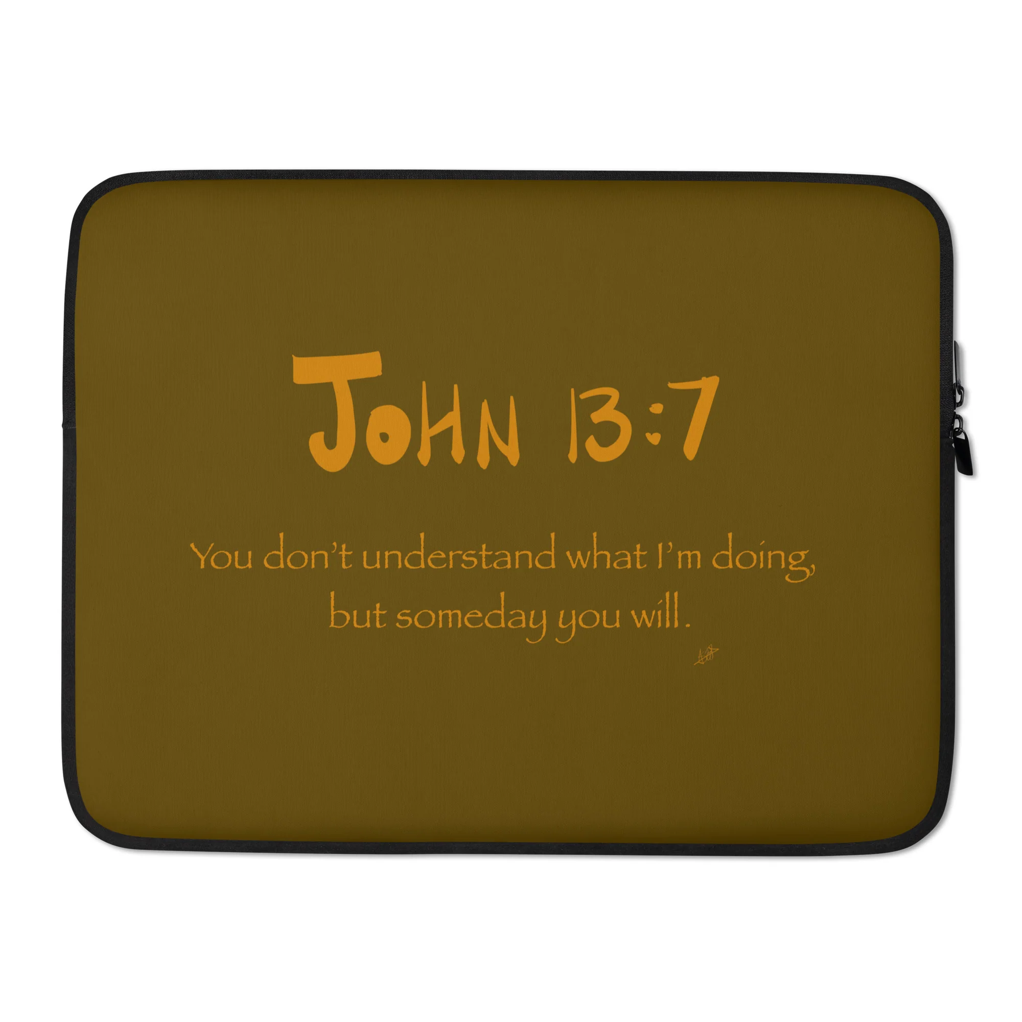 John 13:7 Laptop Sleeve