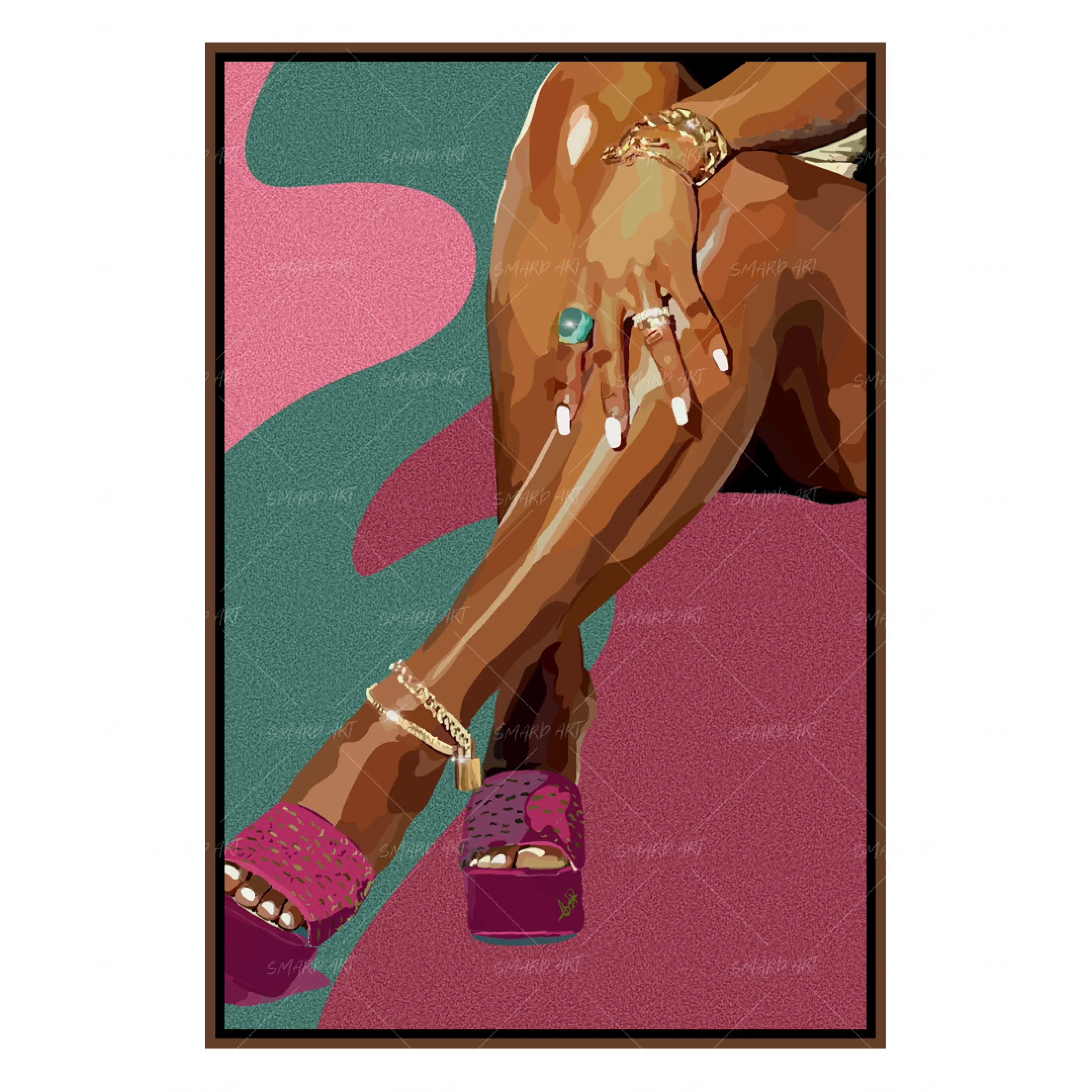 Legs & Pink Touch
