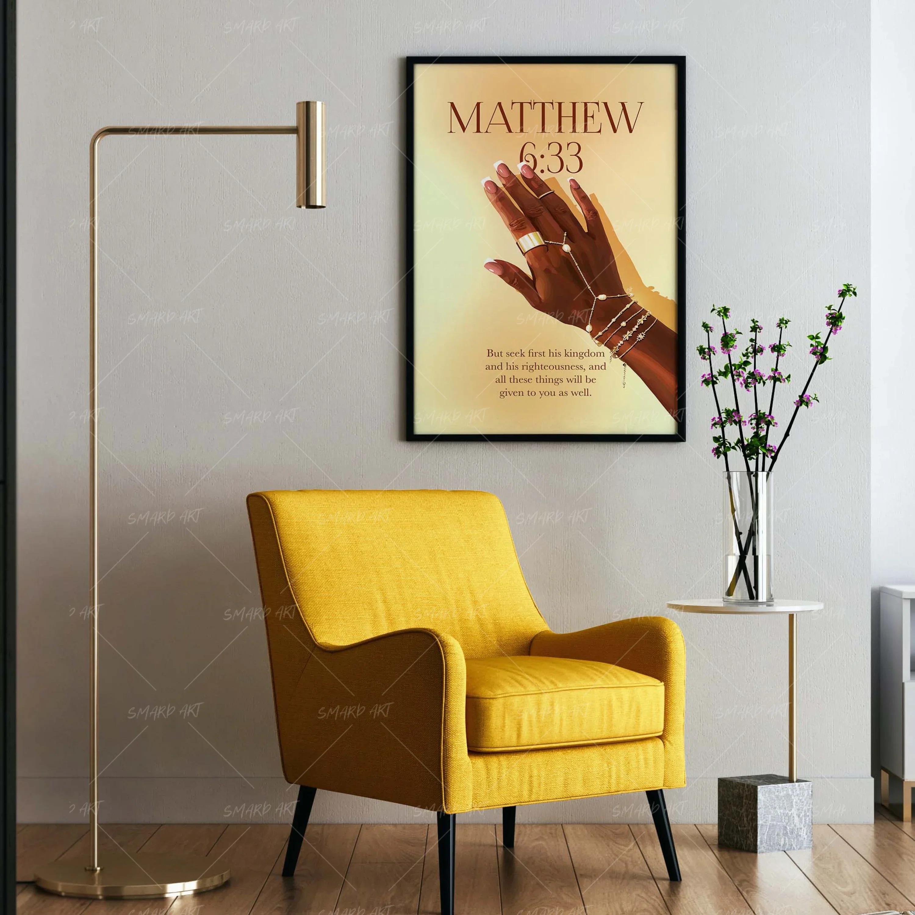 Matthew 6:33 Gold - Image 5