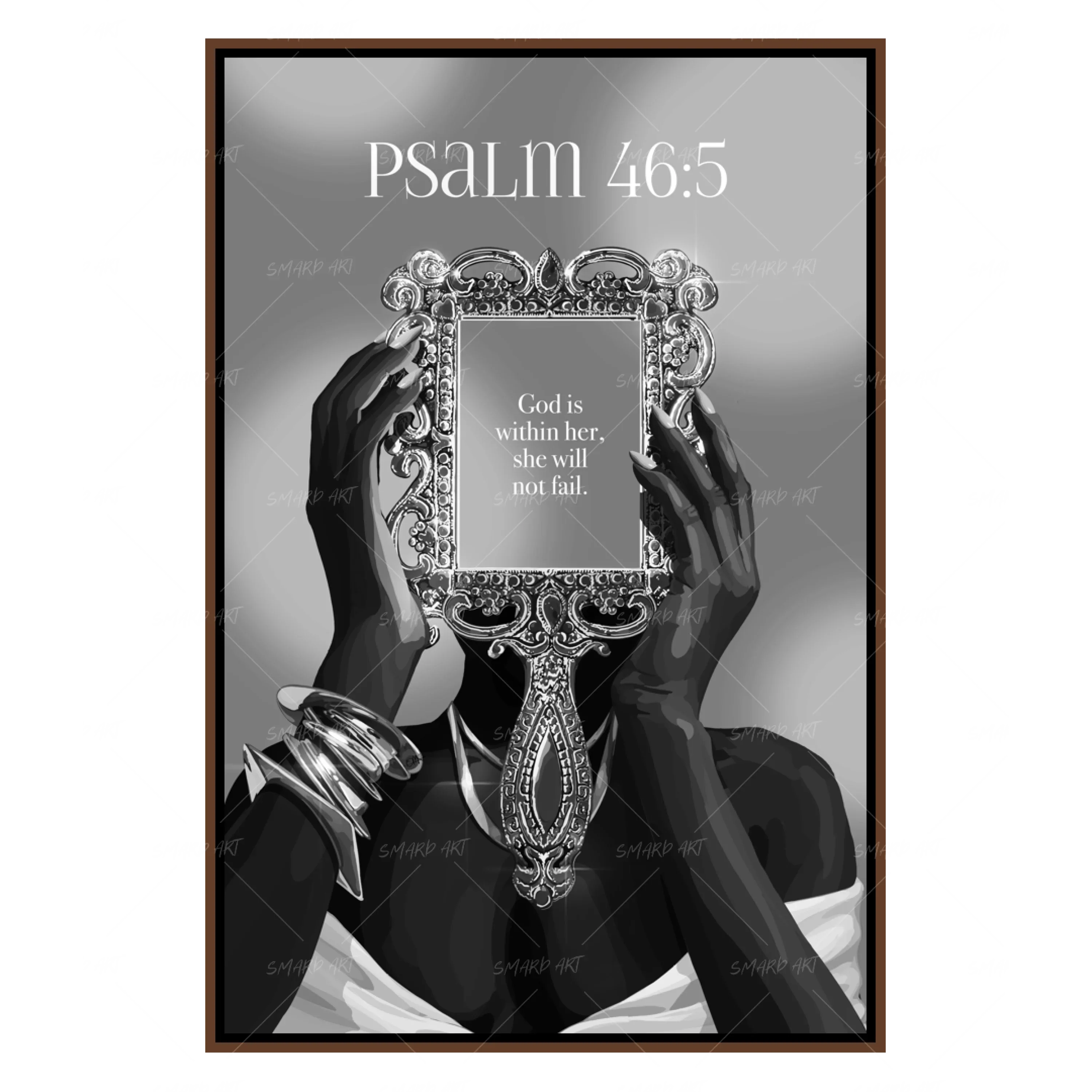 Psalm 46:5 B&W