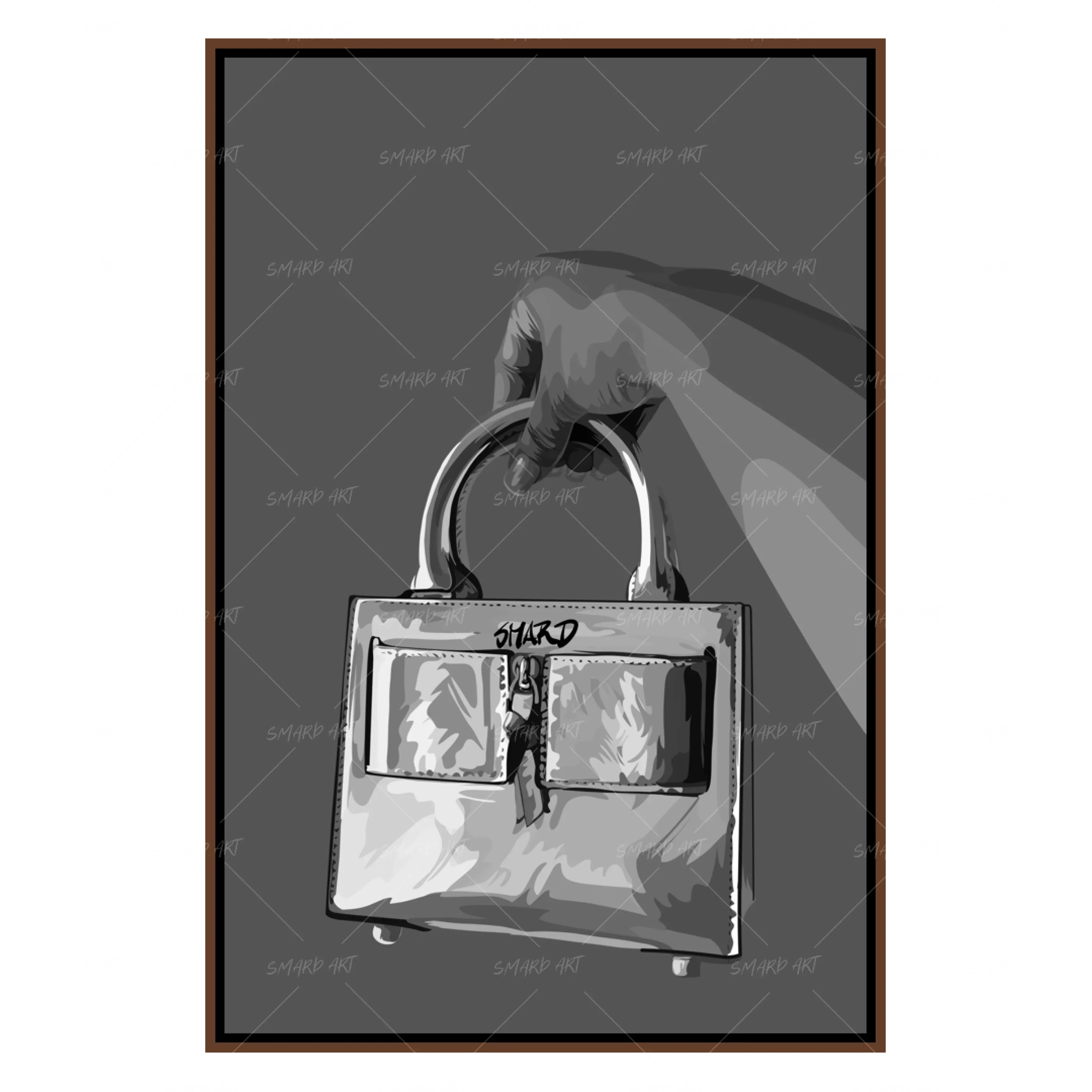 Silver Bag B&W