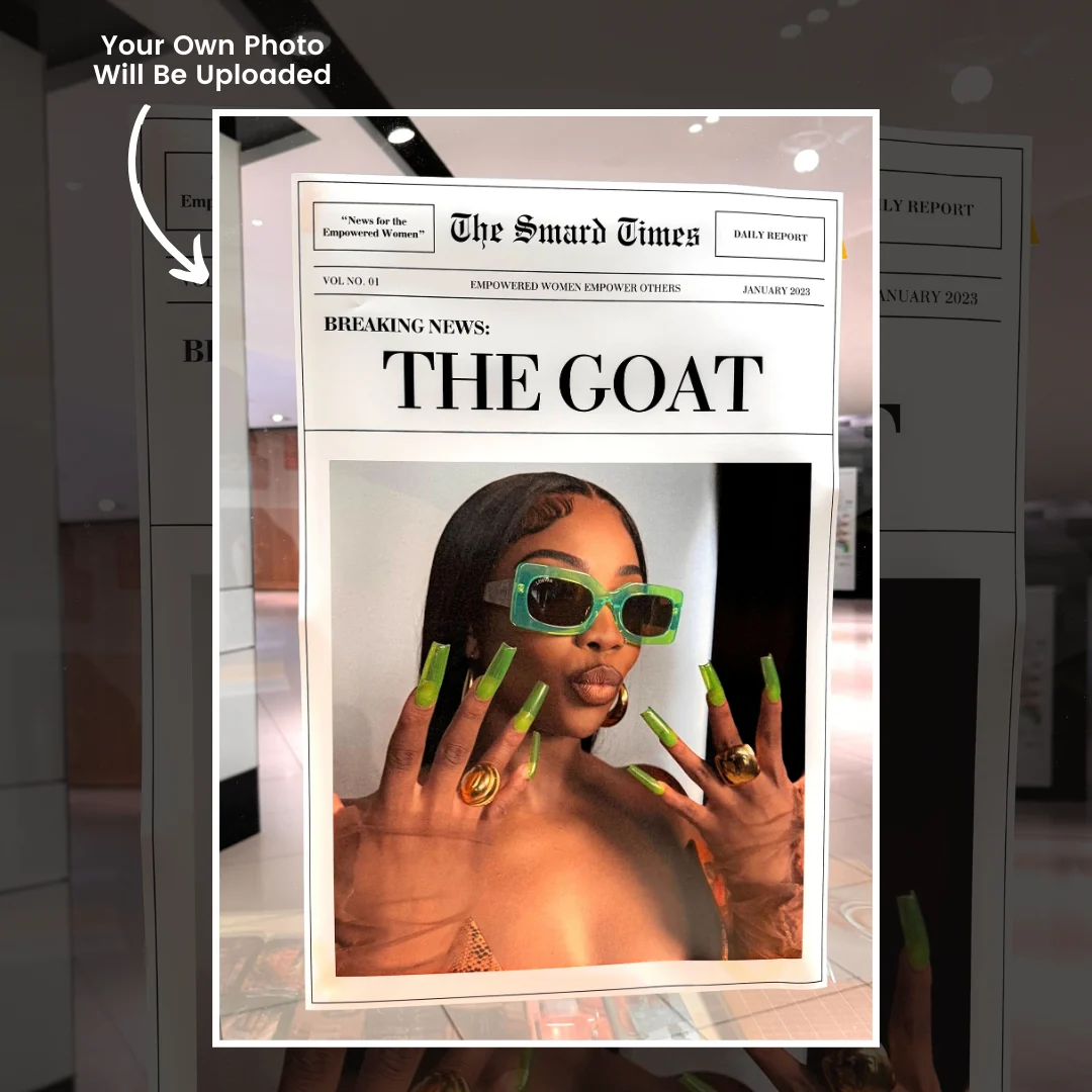 "THE GOAT" Custom Poster - Image 3