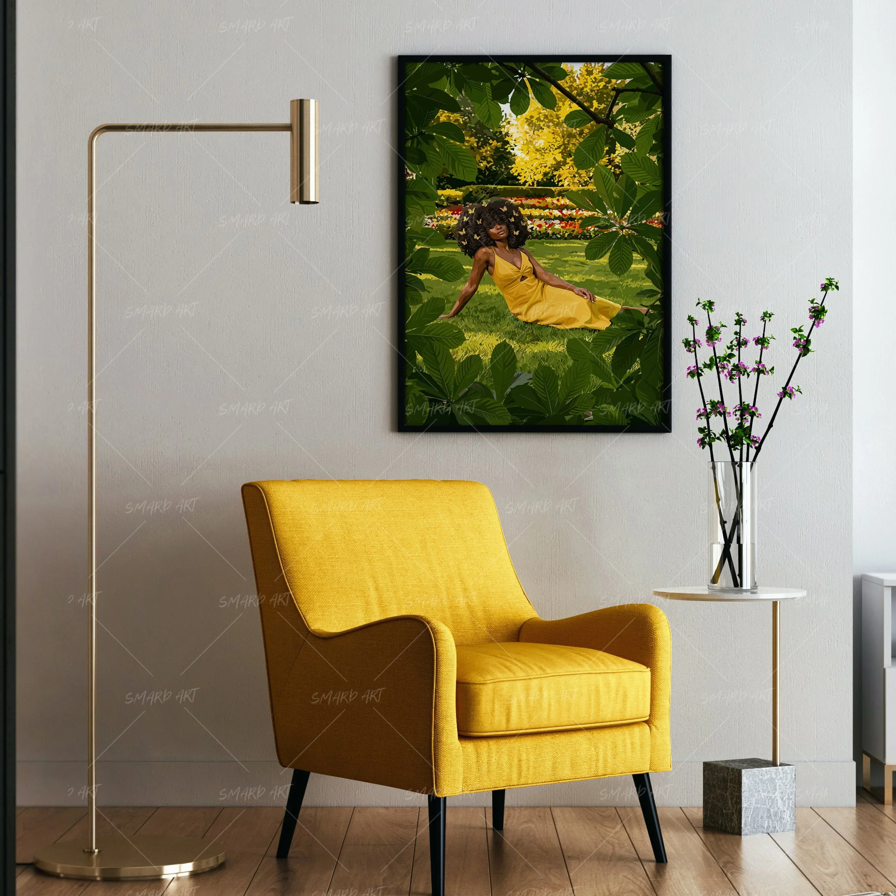 Yellow in the Garden - Image 6
