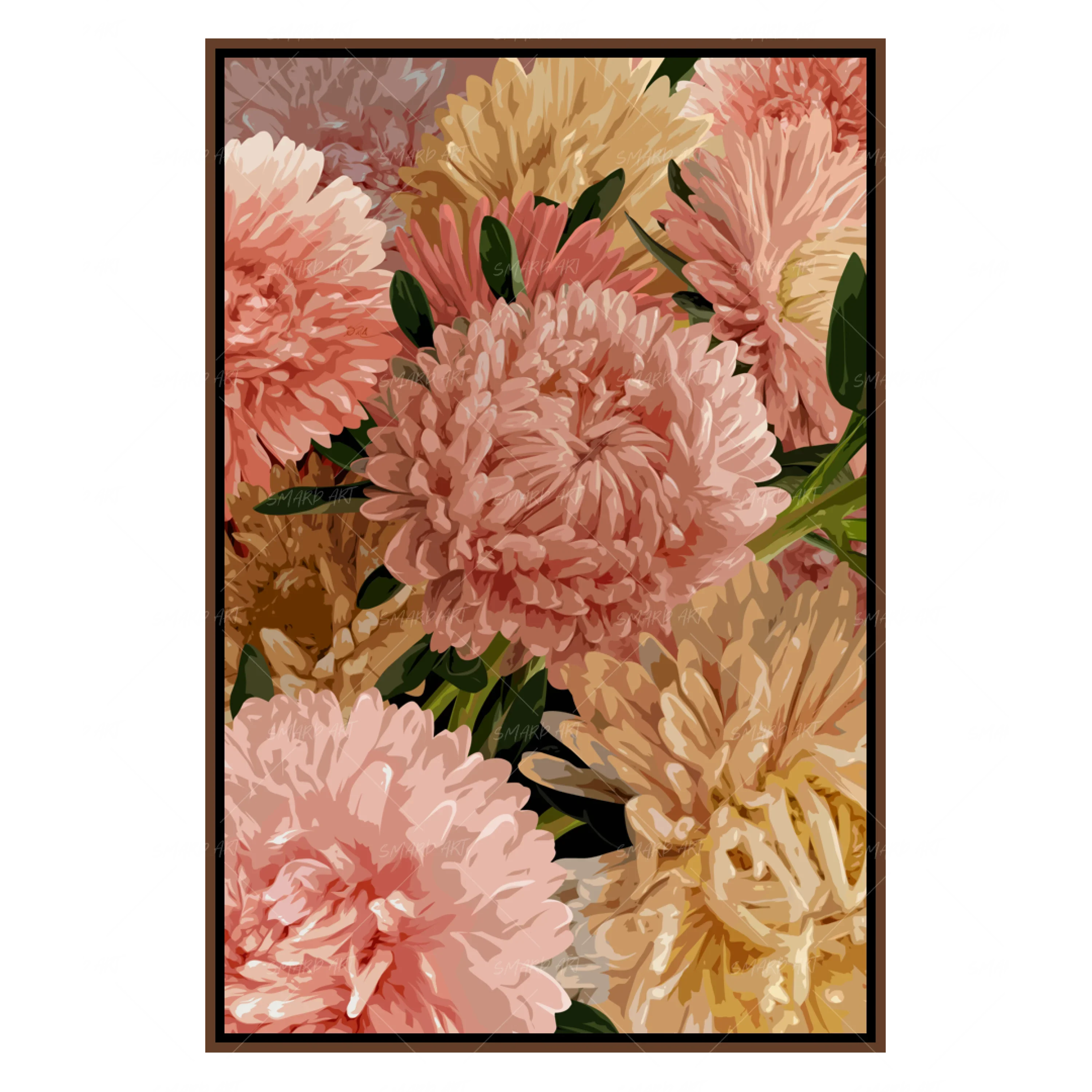 Yellow-Pink Mums (Smard X Anaya)